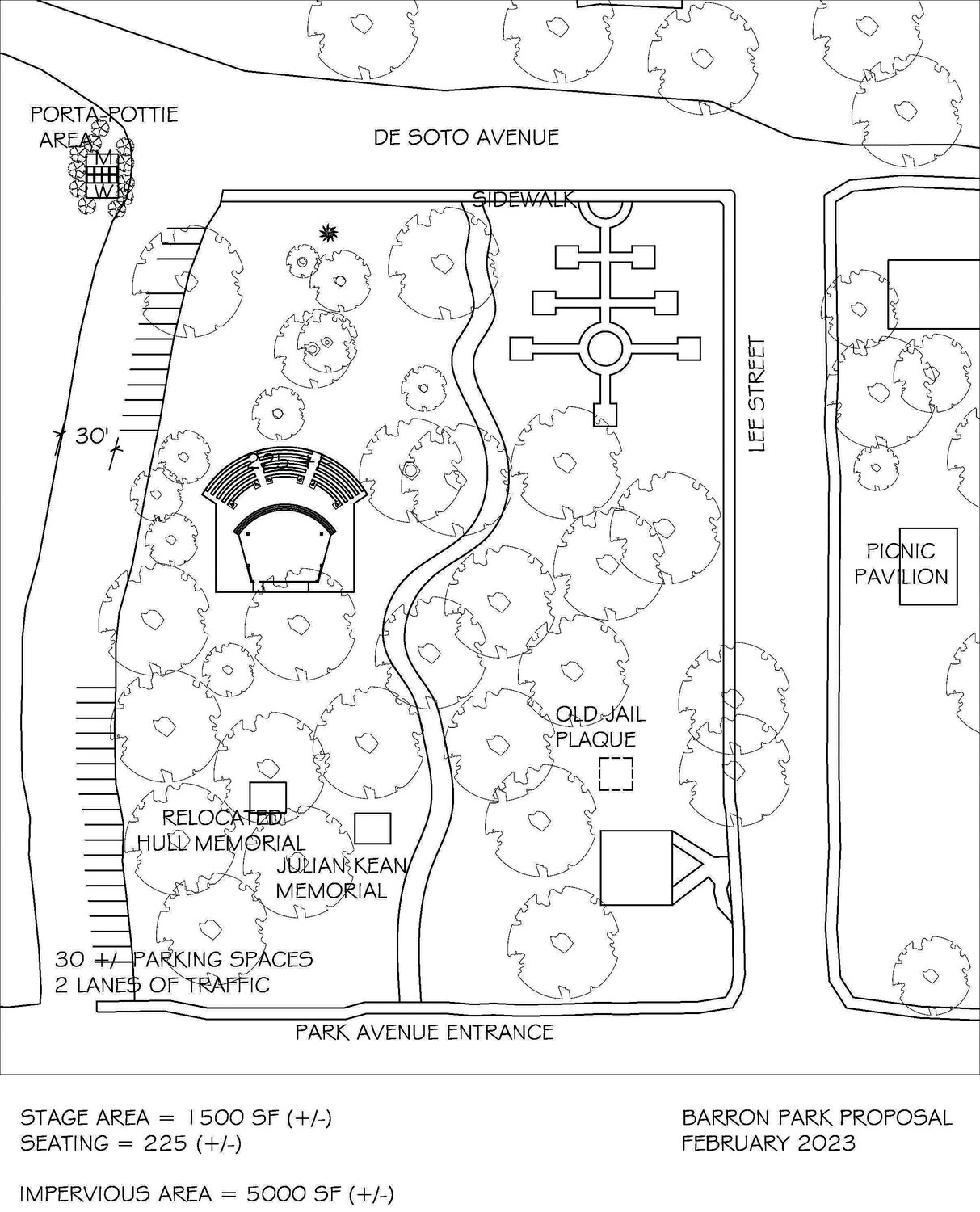 LABELLE -- Plans for changes to Barron Park were discussed at the June 8 meeting of the LaBelle City Commission.